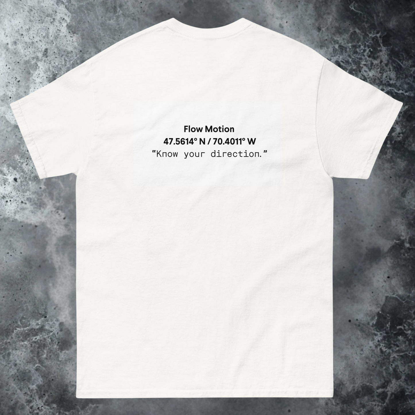 Flow-Motion Tee shirt - Édition Coordinates Tee
